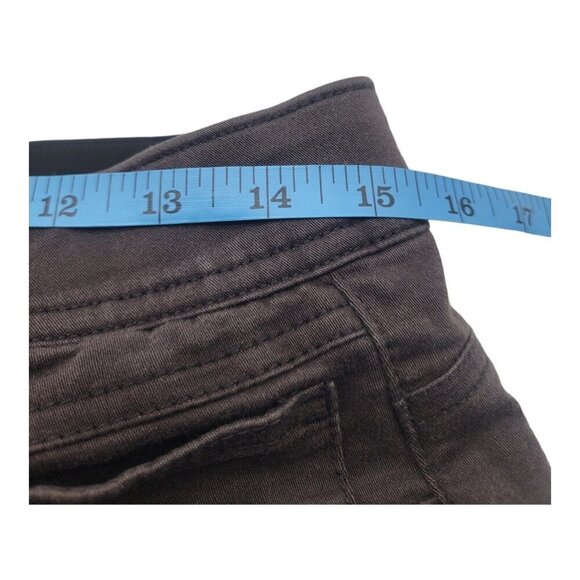 Democracy Jeans Womens 8 Brown Ab Technology Stretch Vacation Party Rock - Picture 6 of 10